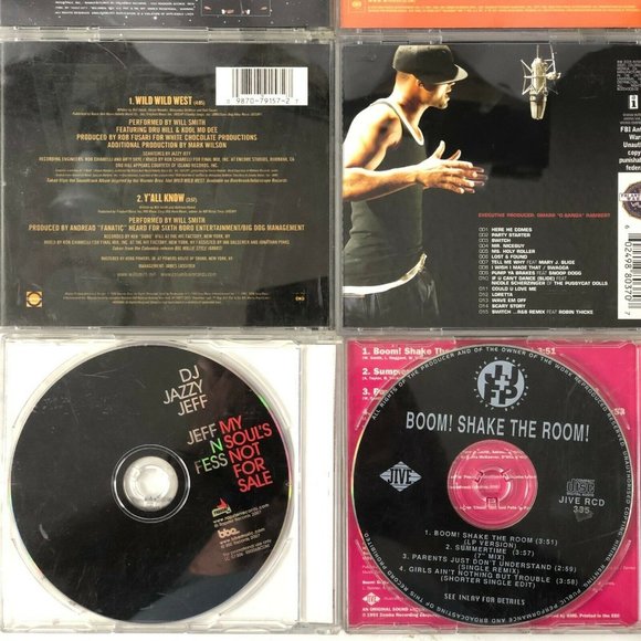 Will Smith DJ Jazzy Jeff Fresh Prince 13 CD Lot Hits Boom Corner MIB Lost Found - Picture 10 of 12